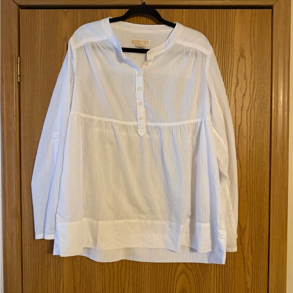 Michael Kors Tops - MICHAEL KORS lightweight babydoll top size XL